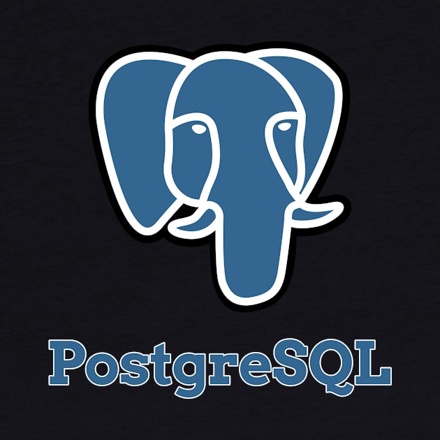 Postgresql elephant by vladocar